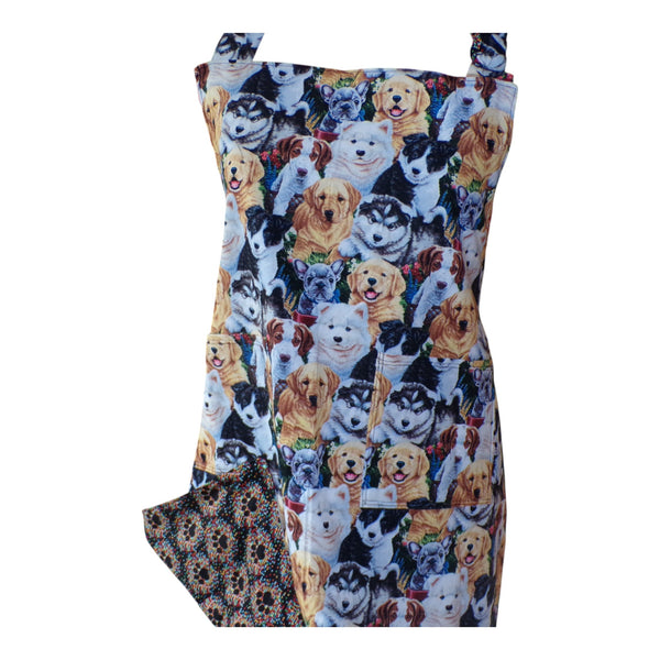Reversible Adult Apron - A Man and Woman's Best Friends