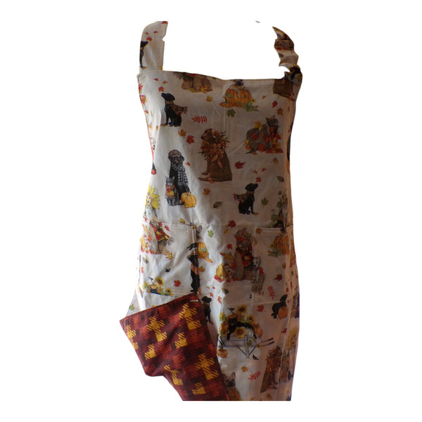 Reversible Adult Apron - A Man and Woman's Best Friends