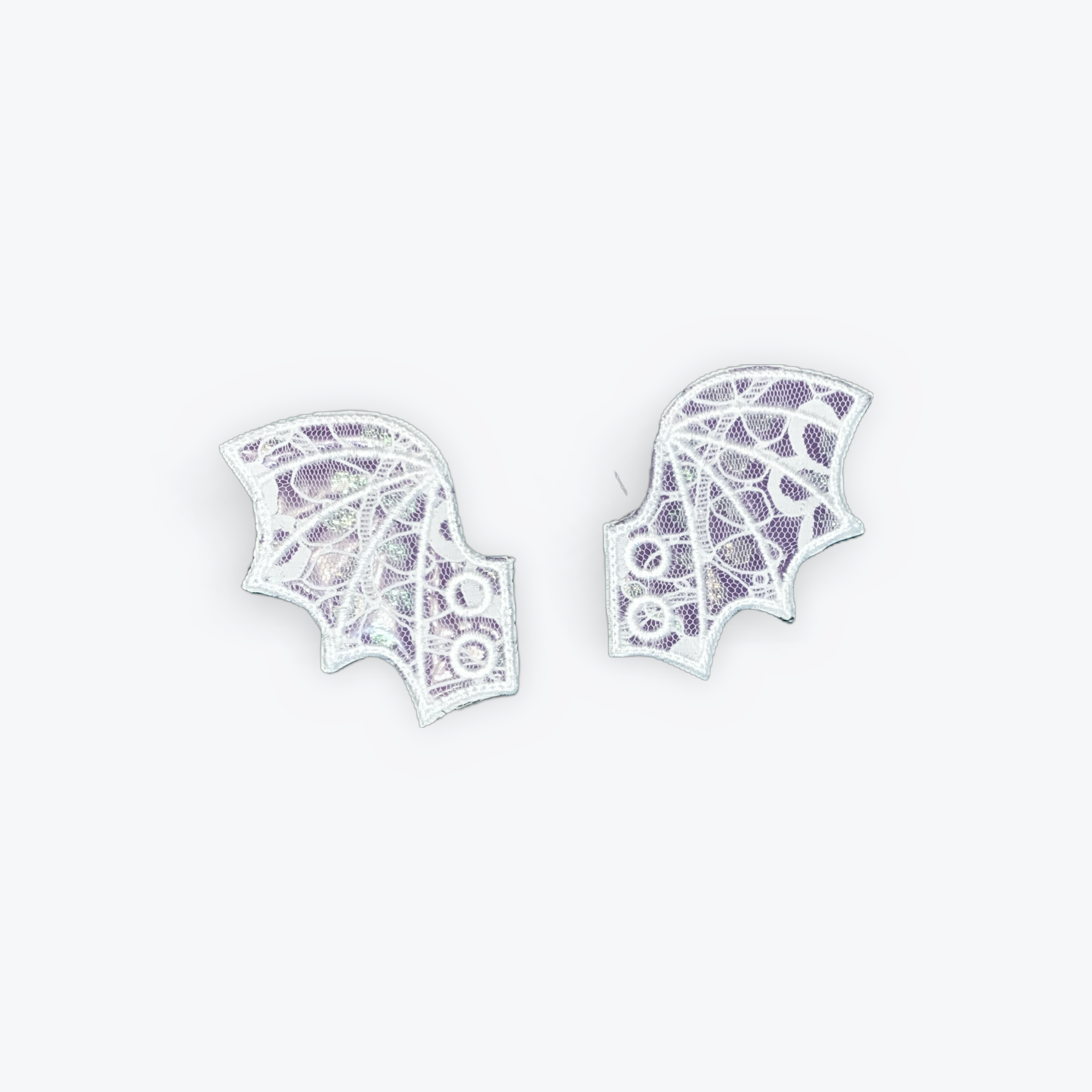 Embroidered Shoe Wings