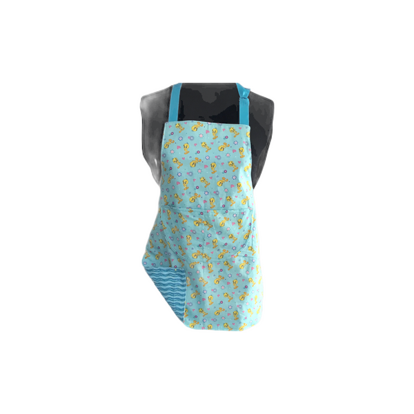 Reversible Childrens Apron - It's An Animal World