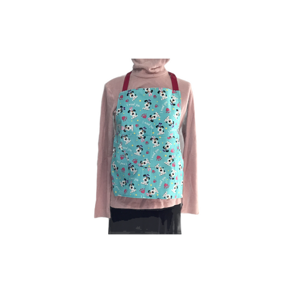 Reversible Childrens Apron - It's An Animal World