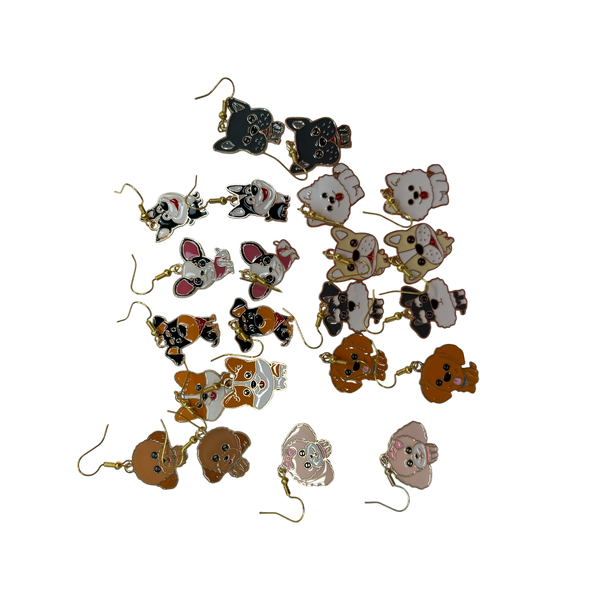 Earrings - Animals - dogs