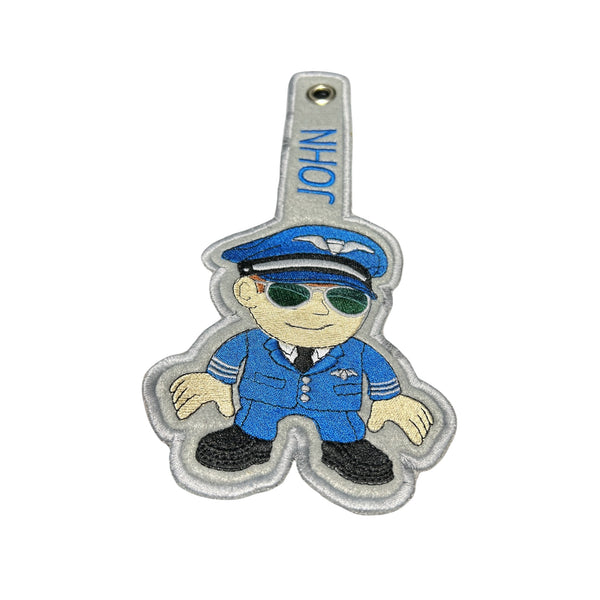 Luggage Tags - Airline Pilot Personalized