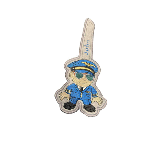 Luggage Tags - Airline Pilot Personalized
