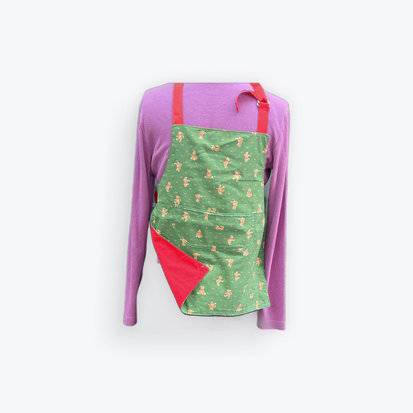 Reversible Childrens Apron - It's An Animal World