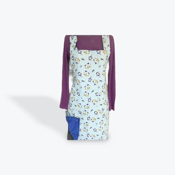 Reversible Adult Apron - Animals