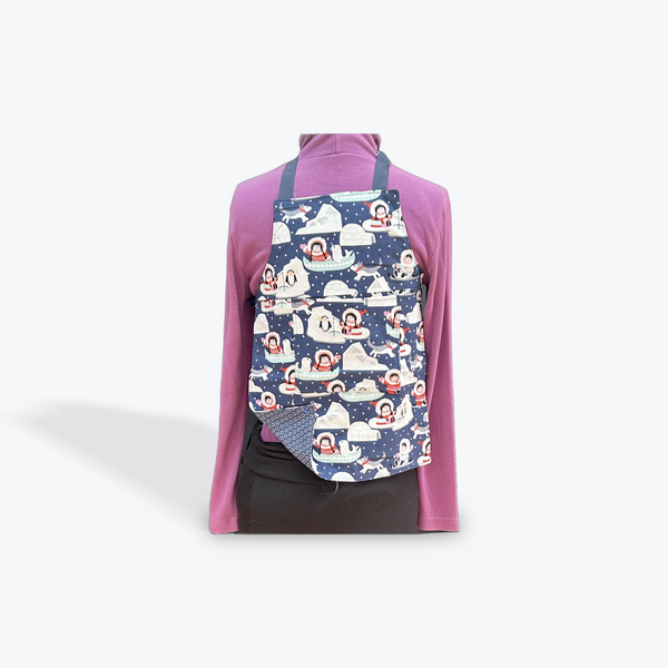 Reversible Childrens Apron - Characters and People