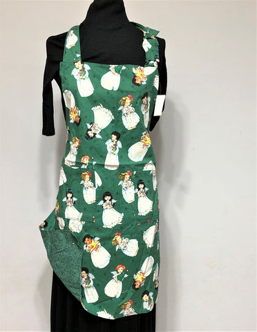 Reversible Adult Apron - Christmas & Hanukkah