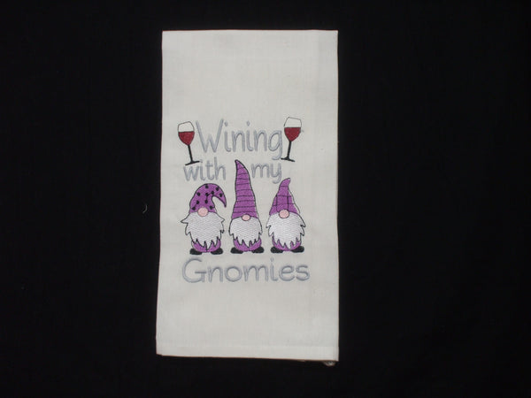 Embroidered Towel - Flour Sack Tea Towel - Varied Styles