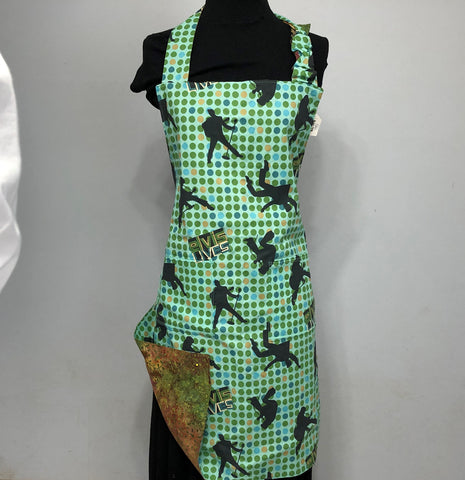 Reversible Adult Apron - Happy Days Retro