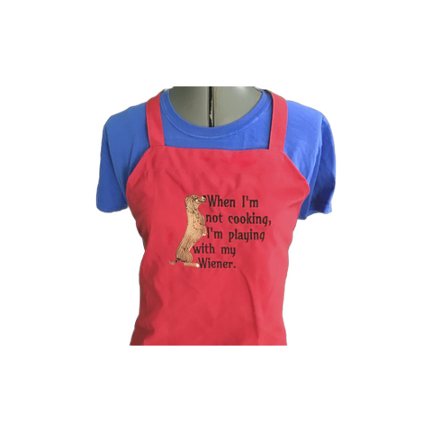 Mature - Embroidered Aprons