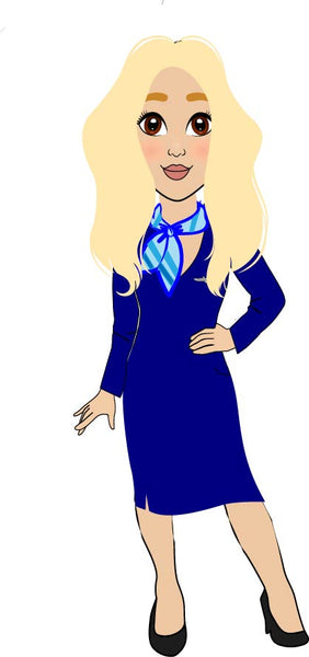 Luggage Tag - Flight Attendant