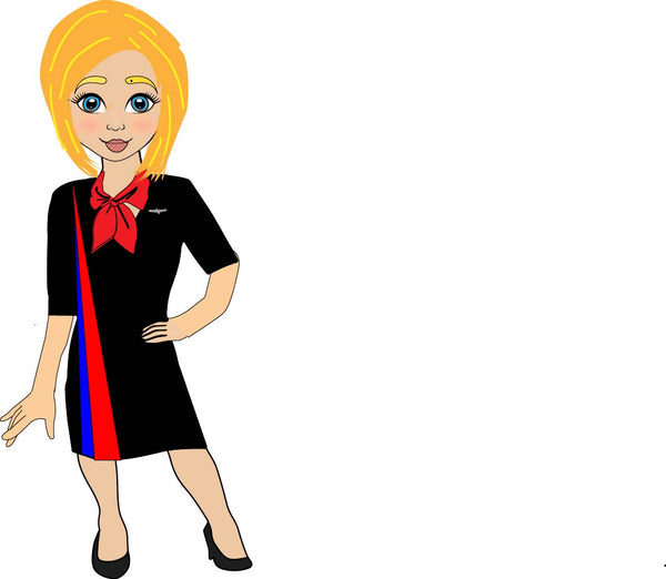 Luggage Tag - Flight Attendant