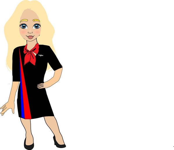 Luggage Tag - Flight Attendant
